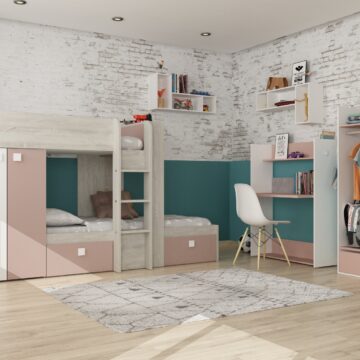 Bo1 Reversible Bunk Bed 190cm