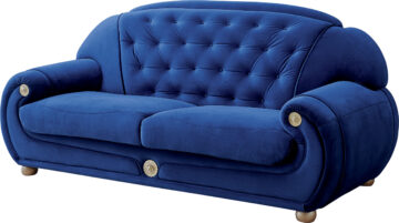 Giza Sofa Fabric in Dark Blue