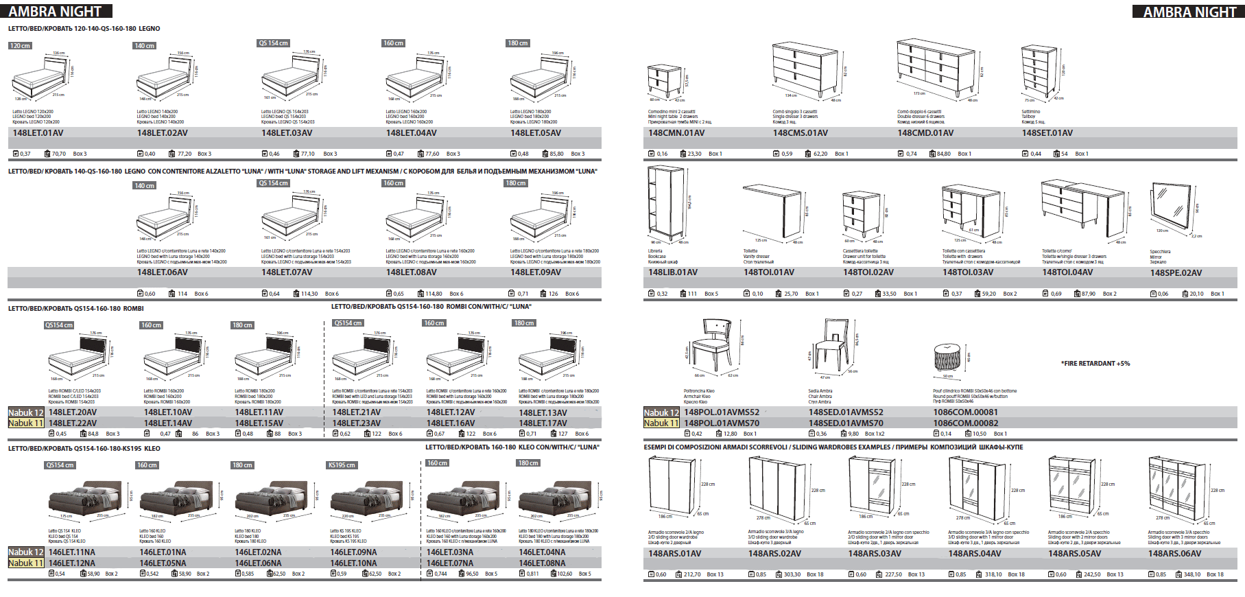 Ambra Bedroom Additional Items - Image 10