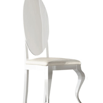 Carmen White side chair
