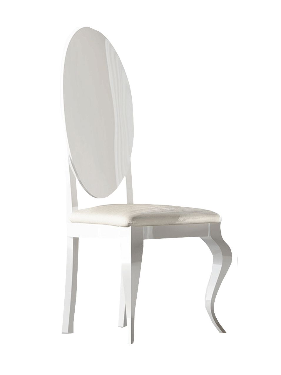 Carmen White side chair