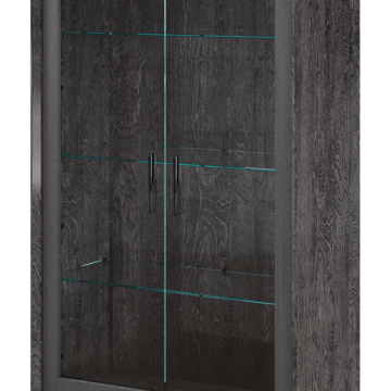 Krystal 2 Door Vitrine