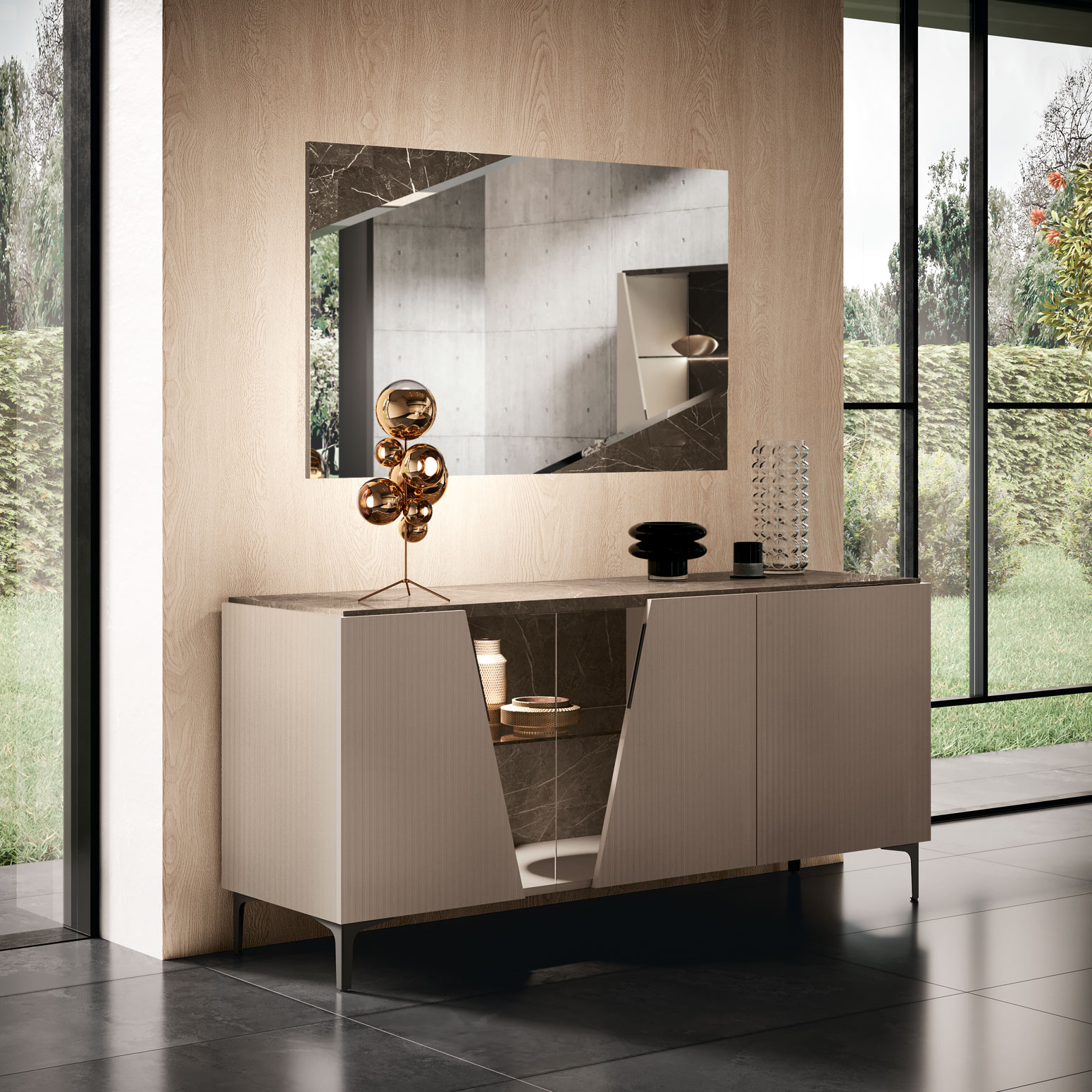 Fidia Mirror for Buffet - Image 4