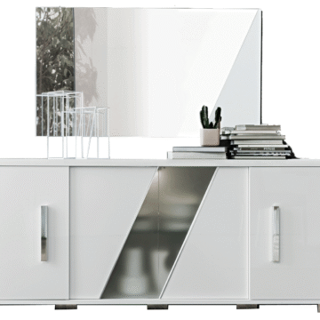 Lisa 4 Door Buffet w/Mirror