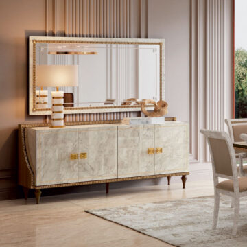 Romantica 4 Door buffet / Mirror