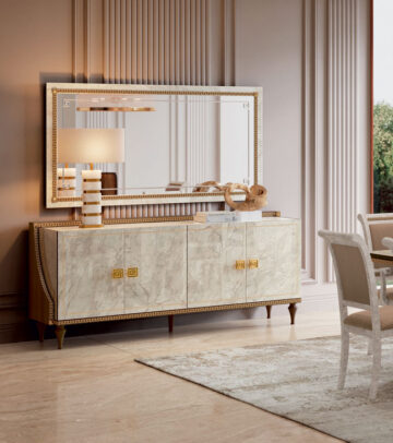 Romantica 4 Door buffet / Mirror