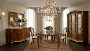 Donatello Dinning with Sovrana chairs