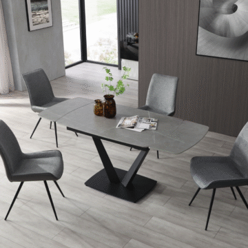 109 Grey Table with 79 Chairs