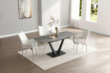109 Grey Table with 1218 Chairs