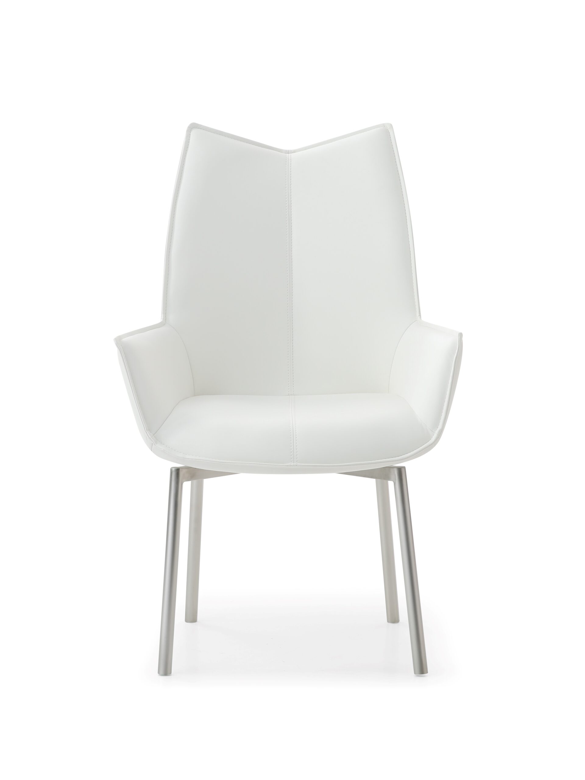 1218 swivel dining chair White - Image 4