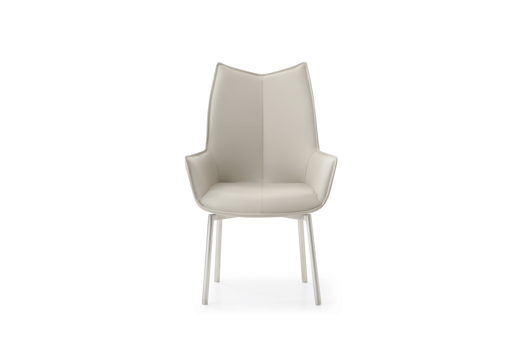 1218 swivel dining chair Grey Taupe - Image 3