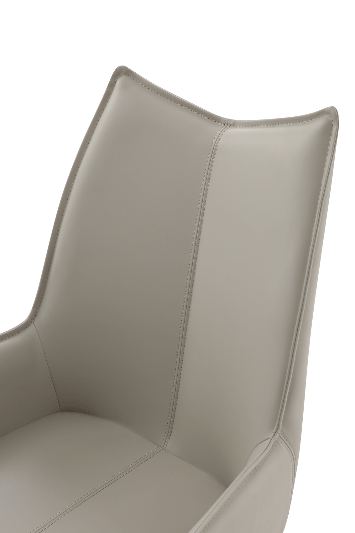 1218 swivel dining chair Grey Taupe - Image 12