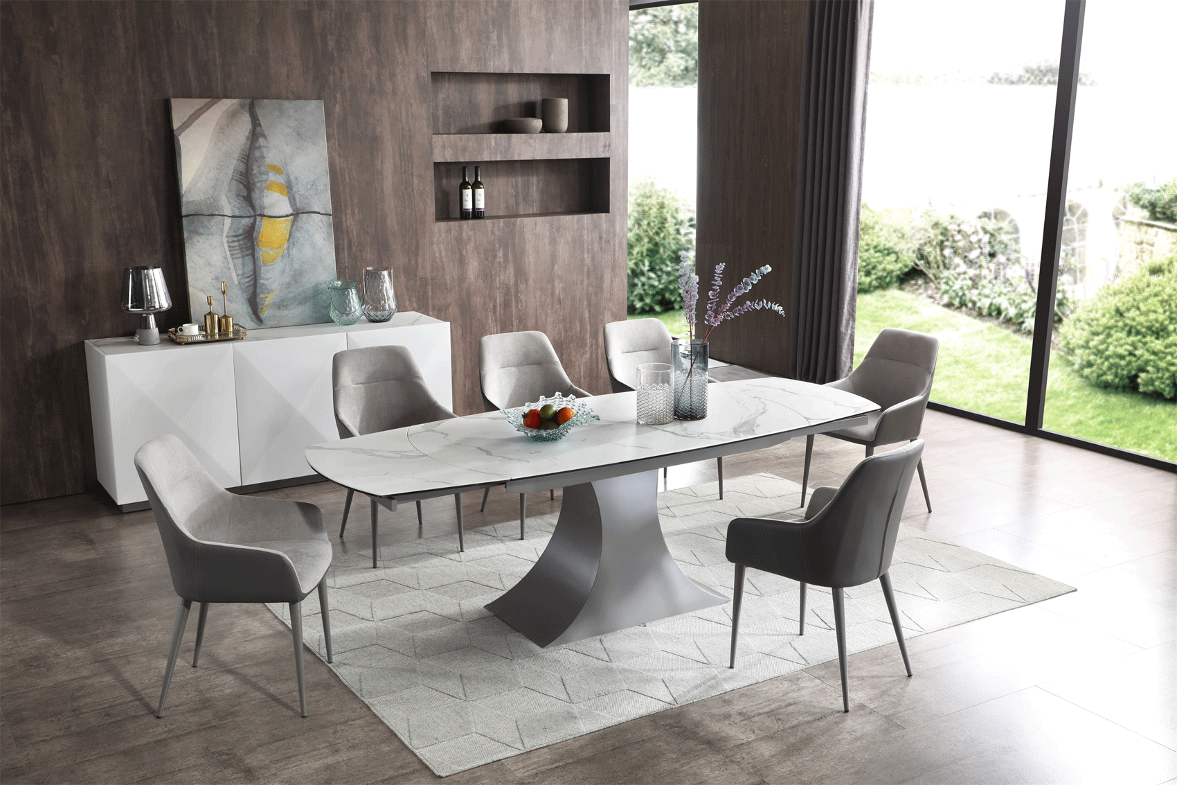 9035 Dining Marble Table - Image 5
