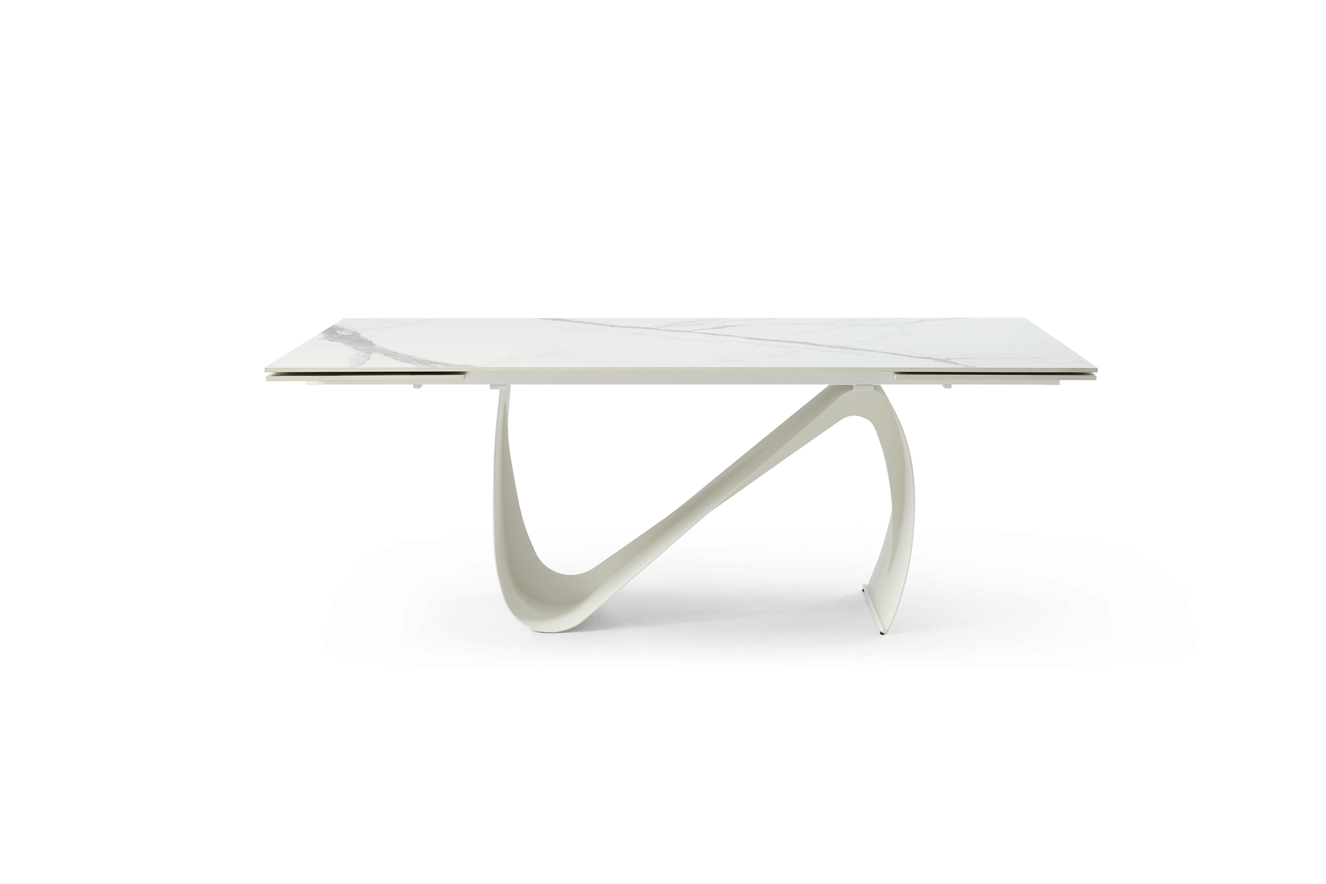Cloud Table with 1218 swivel grey taupe chairs - Image 7