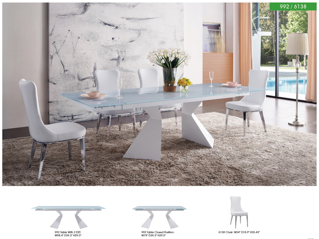 992 Dining Table with 1218 chairs - Image 3