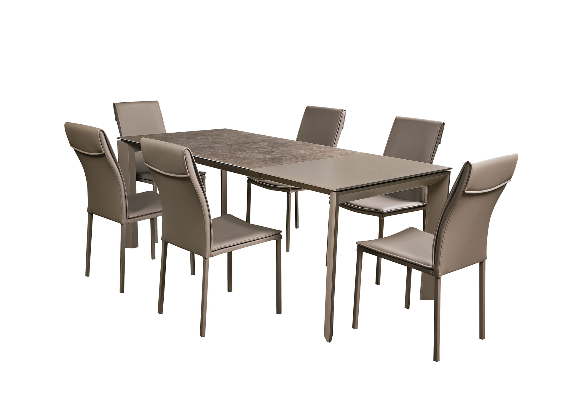 Aurora Taupe Dining set - Image 3