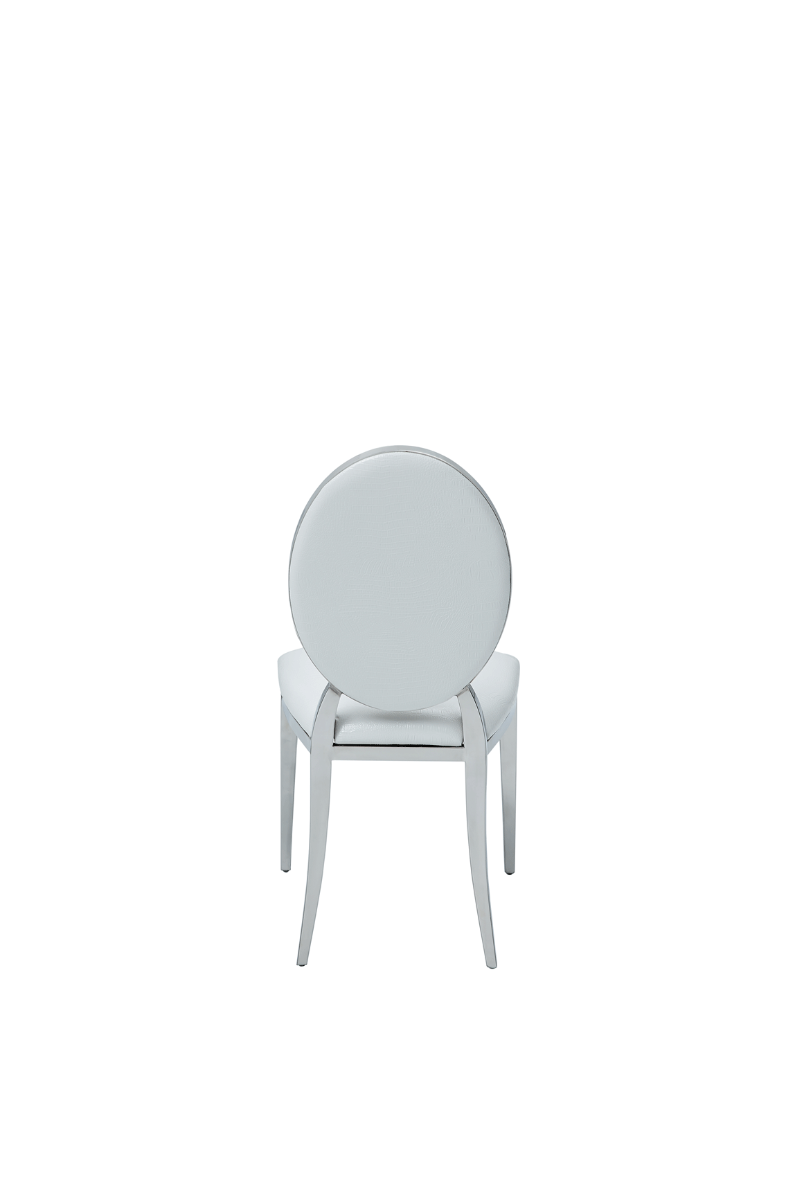 Zig Zag Dining Table with 110 White Chairs - Image 5