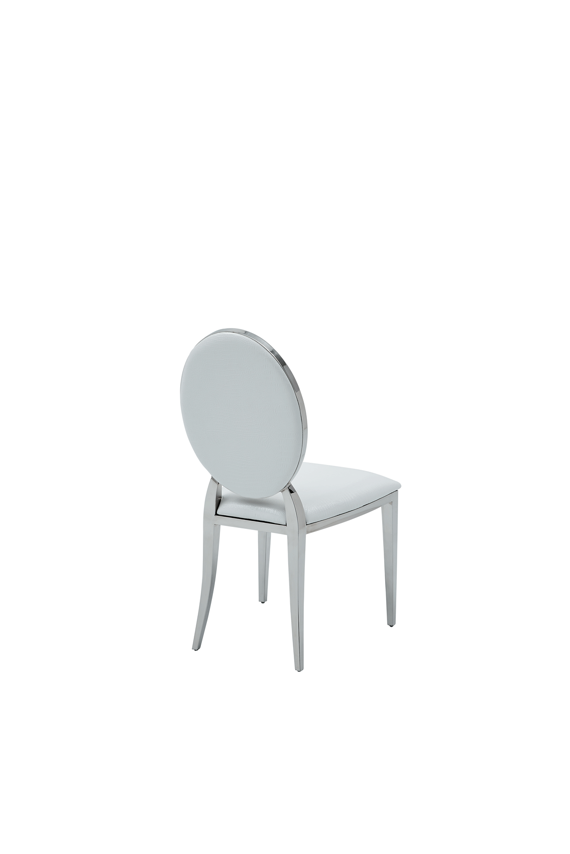 Zig Zag Dining Table with 110 White Chairs - Image 6