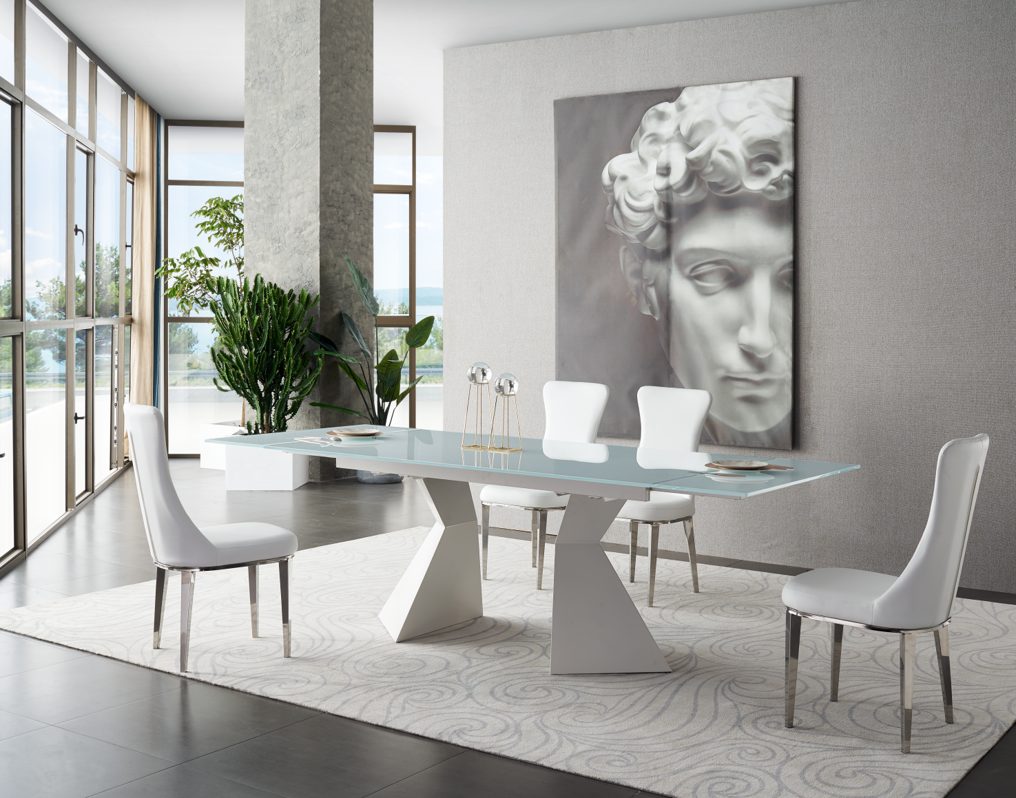 992 Dining Table with 1218 chairs - Image 4