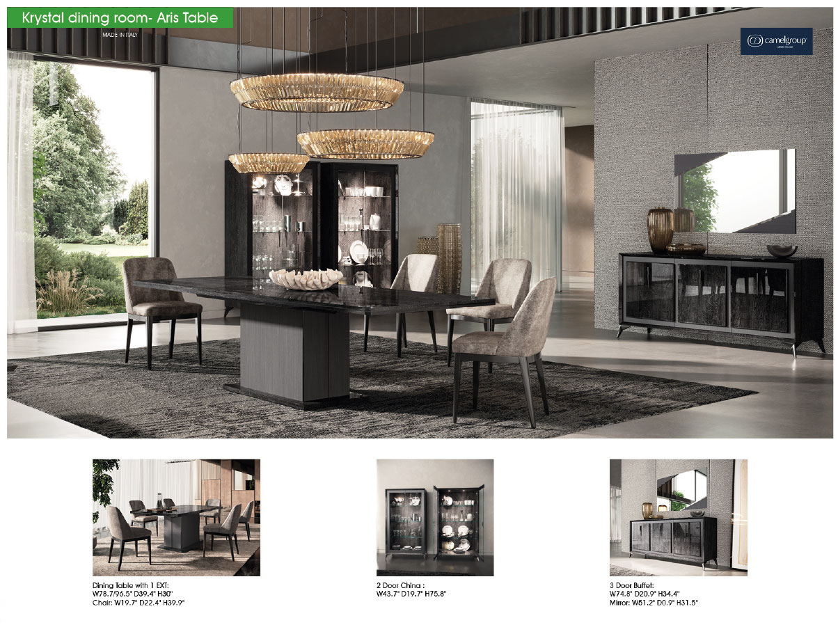 Krystal Dining room - Aris Table - Image 3