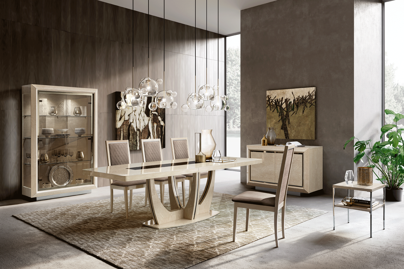 Elite 2 Door Buffet IVORY - Image 2