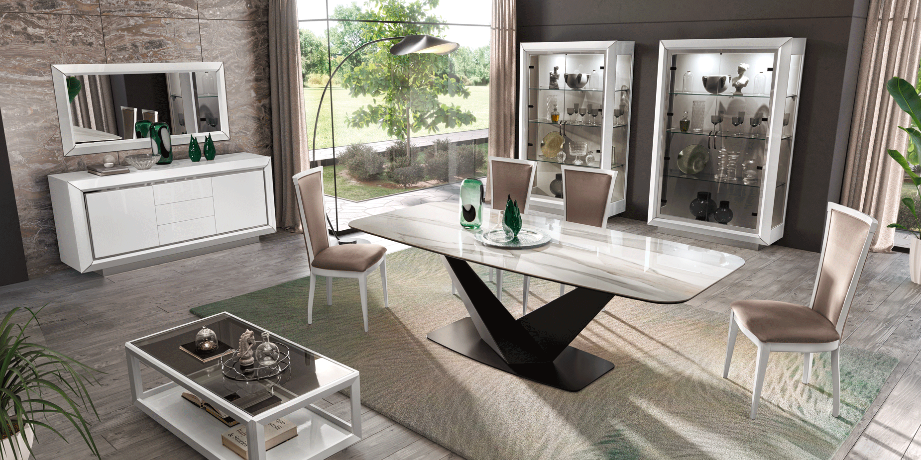 Elite WHITE Dining Room by Camelgroup – Italy - Image 2