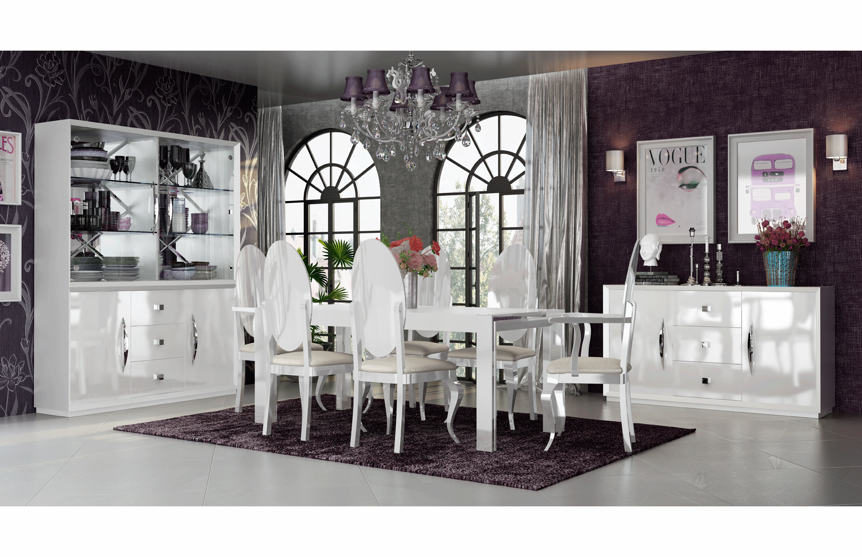 Carmen White Dining Room - Image 7