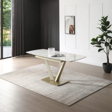109 Golden Dining Table
