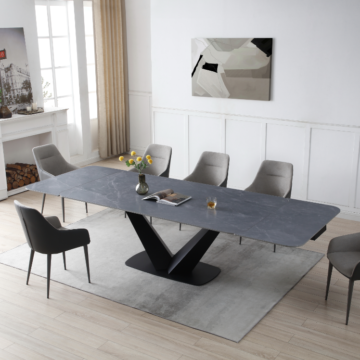 9436 Dining Table with 1254 chairs