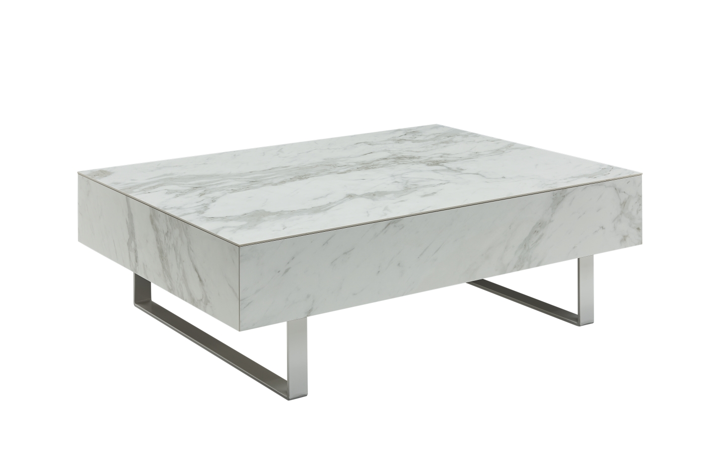 1497 White marble Coffee Table - Image 3