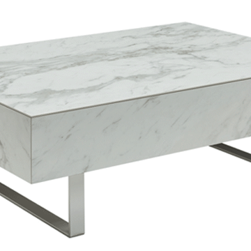 1497 White marble Coffee Table