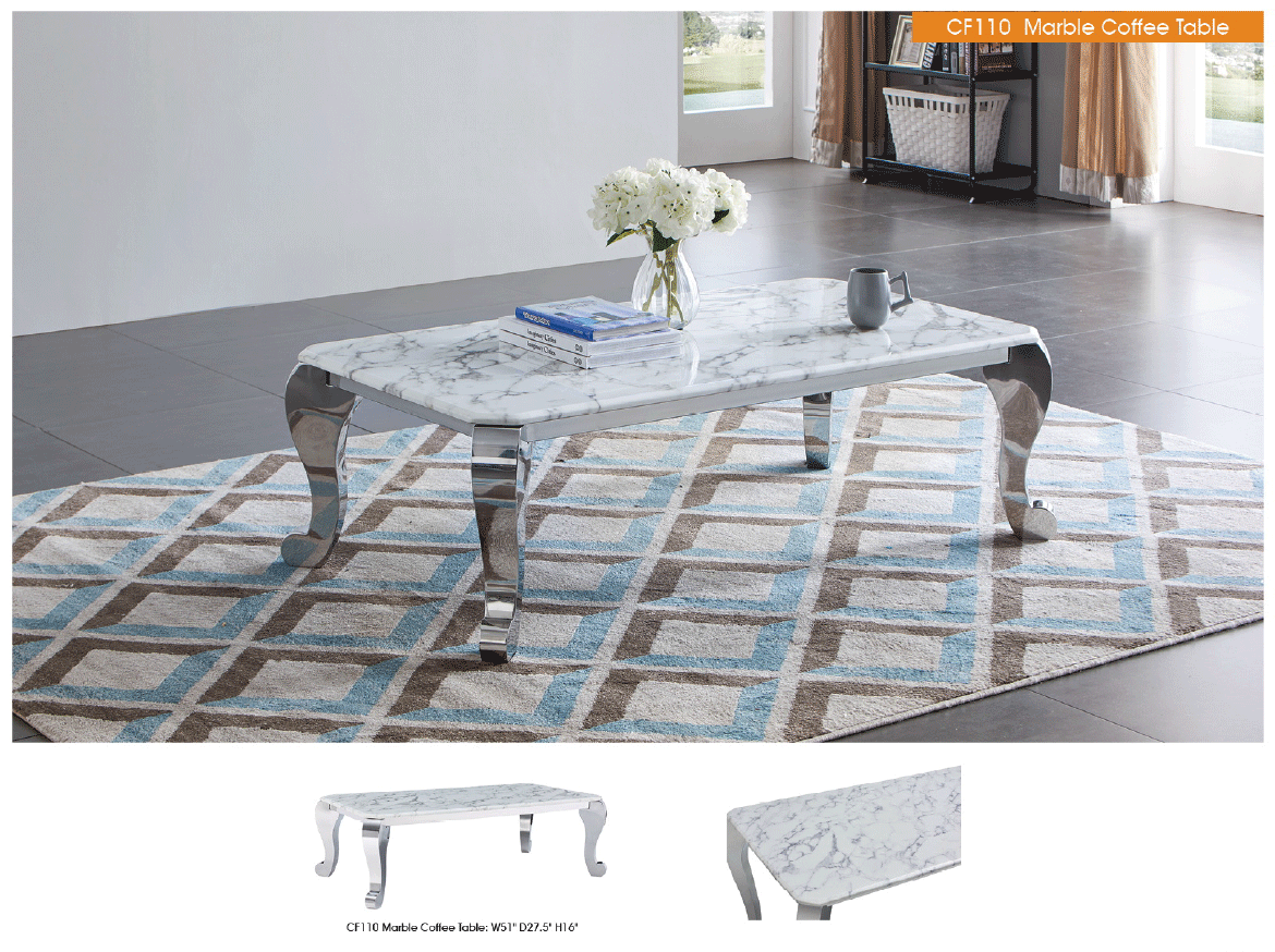 CF110 Marble Coffee Table - Image 2