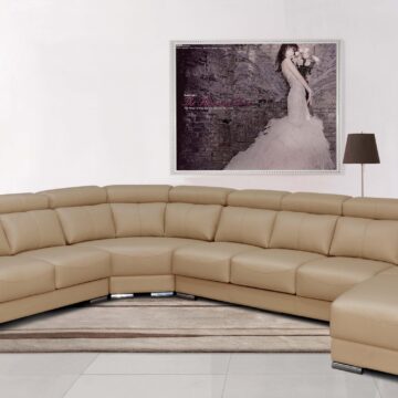 8312 Sectional with Sliding Seats