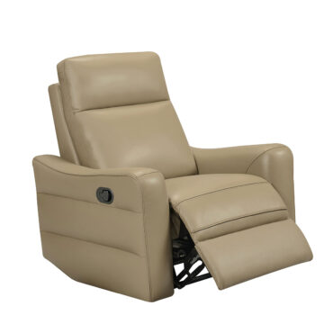 3517 Taupe Chair w/ manual recliner