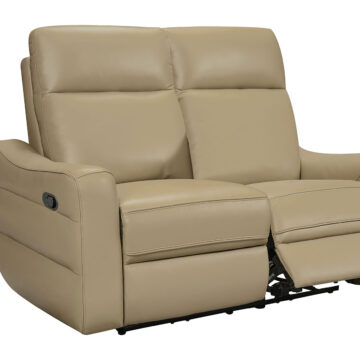 3517 Taupe Loveseat w/ manual recliners