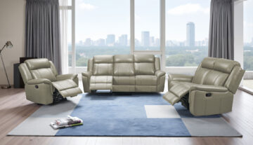 9015 Grey w/ manual recliner