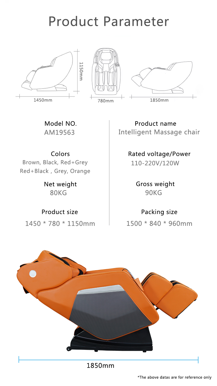 AM19563 Massage Chair - Image 10