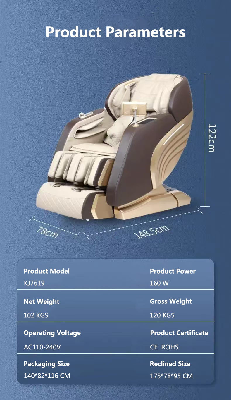 Massage Chair KJ7619 - Image 14