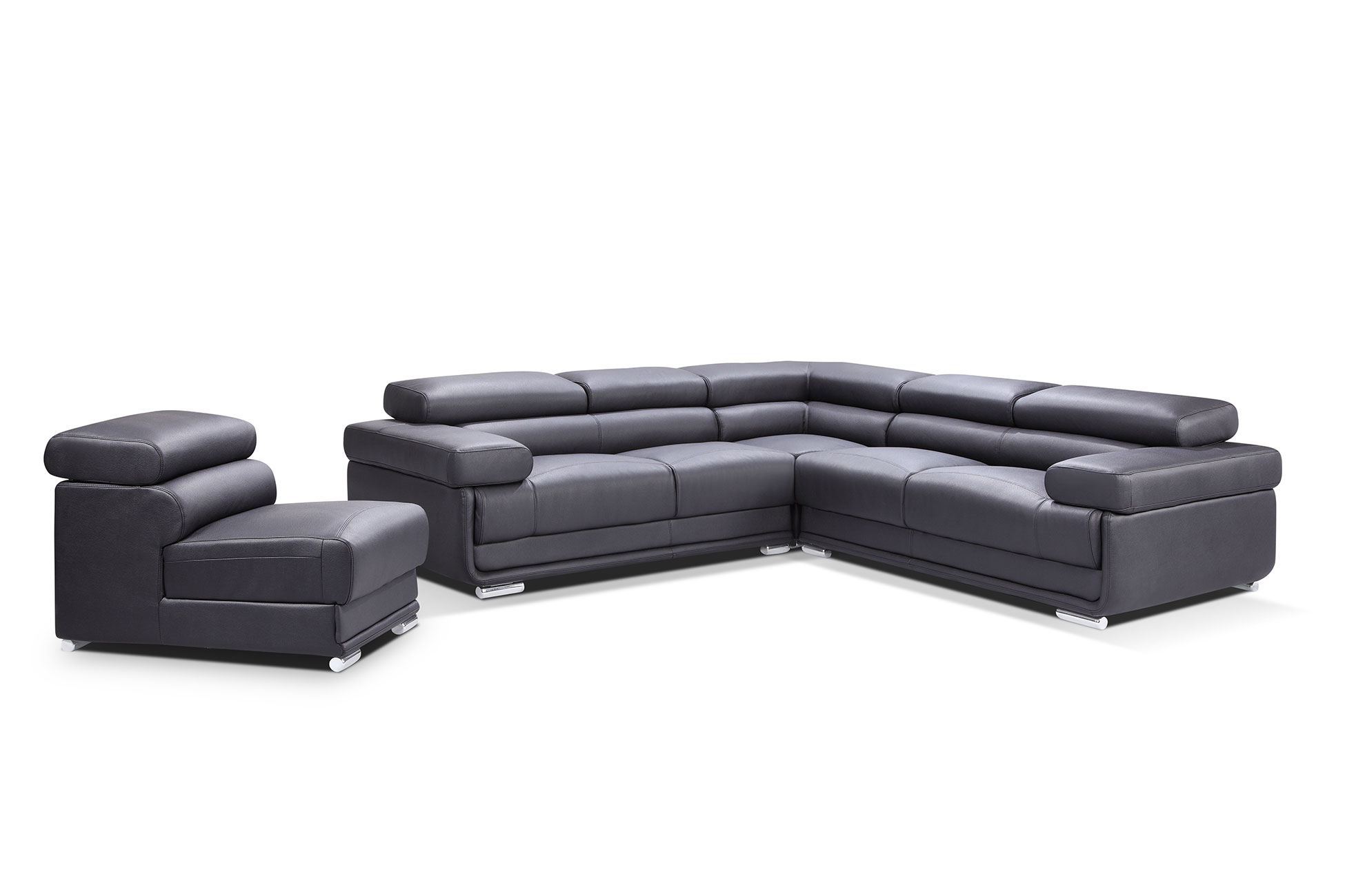 2119 Sectional Black - Image 3