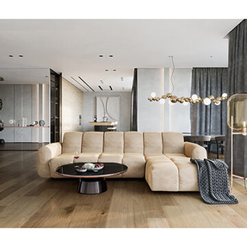 Bullet Sectional w/sleeping function