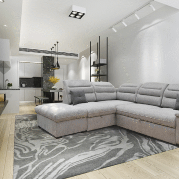 Oliver Sectional w/ Bed and Storage