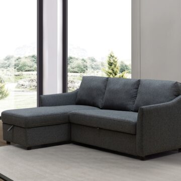 Rino Sectional w/storage and bed