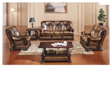 Oakman Sofa and Loveseat