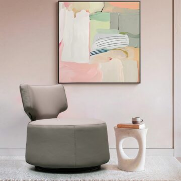 CN030 Swivel Chair Grey