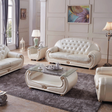 Giza Full Leather in Beige