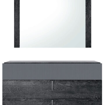 Onyx Single Dresser / Mirror