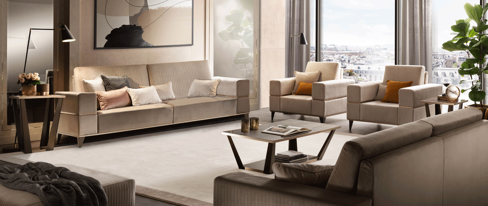 ArredoAmbra Loveseat - Image 2