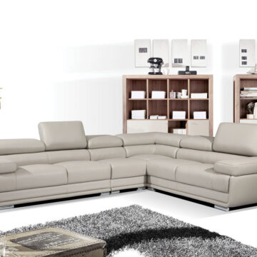 2119 Sectional - Light Grey