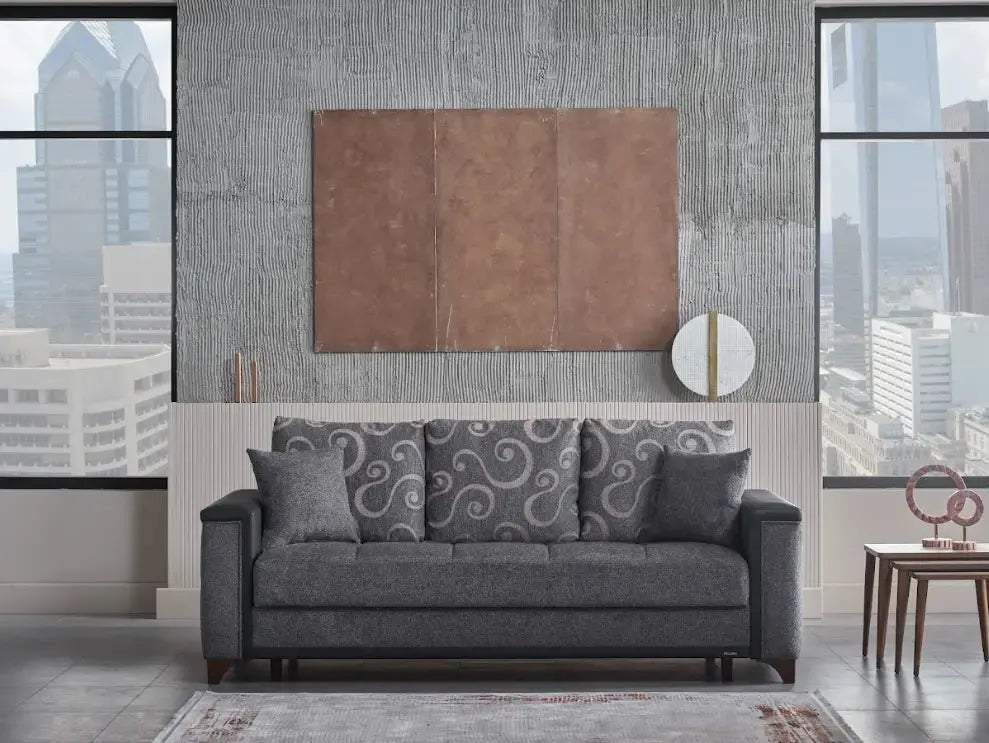CHARLOTTE Living Room — Anthracite / Living Room Set 3+2+1 - Image 4