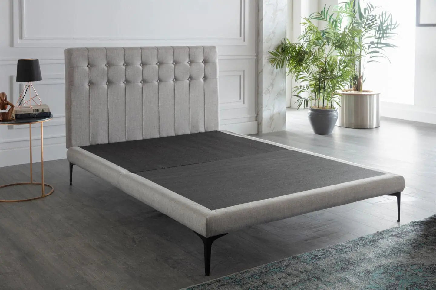 Stratton Bed In A Box — Queen / Bell Basic Light Grey